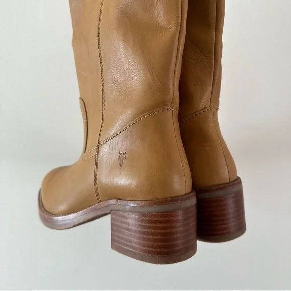 New FRYE Banana Camryn Tall Pull On Boots Sz 7